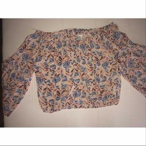 Flowered top!
